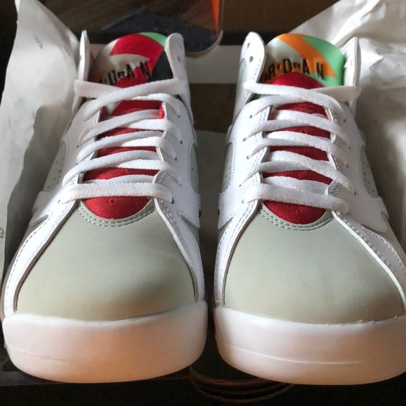 NIKE AIR JORDAN 7 VII RETRO BG “HARE” 5Y/6.5 Women